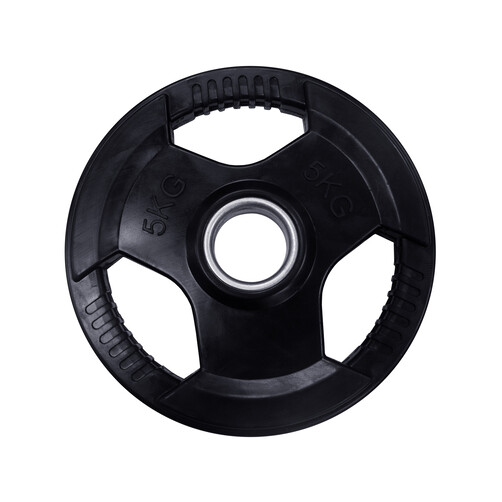 Rubberized Olympic weight plate - 5kg